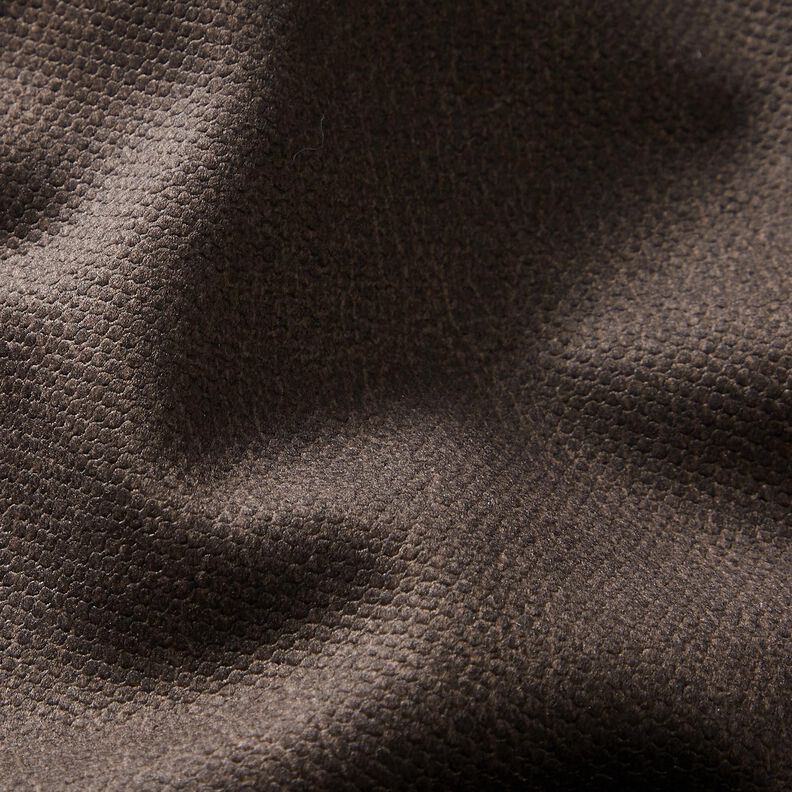 Polsterstoff Samt-Look – schwarzbraun,  image number 2