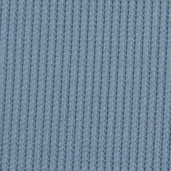 Baumwoll-Waffeljersey Uni – jeansblau,  image number 4