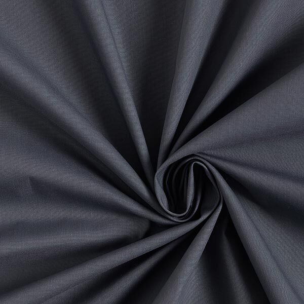 Polyester-Baumwoll-Mix pflegeleicht – dunkelgrau | Reststück 100cm
