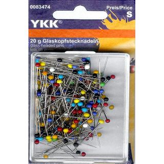 Glaskopfstecknadeln [20 g] | YKK, 