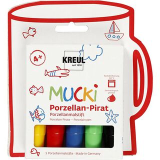 Mucki Glas- und Porzellanmalstifte, 