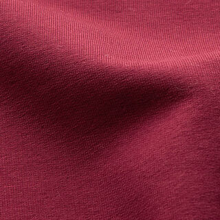 Sweatshirt angeraut – bordeauxrot, 