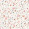 Rippenjersey süsse Blumenwiese Digitaldruck – wollweiss | Reststück 100cm,  thumbnail number 1