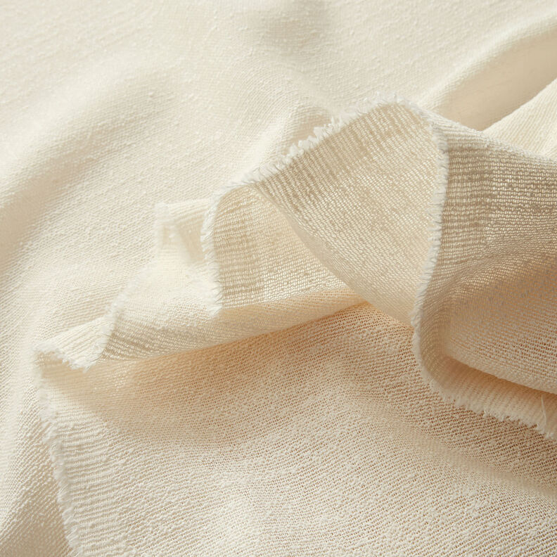 Gardinenstoff Bouclé-Optik 300 cm – wollweiss,  image number 3