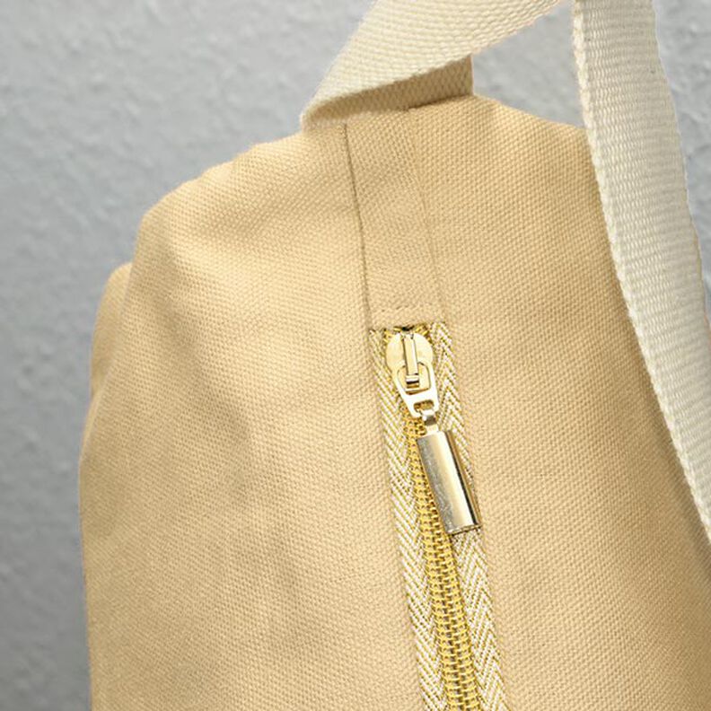 Dekostoff Canvas – beige,  image number 4