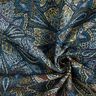 Dekostoff Gobelin Mandala Blumen – schwarz/blau,  thumbnail number 3