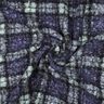 Strick-Bouclé Karo – lila/hellmint,  thumbnail number 3