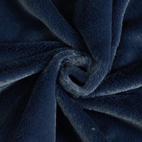 Kunstfell Uni – marineblau, 