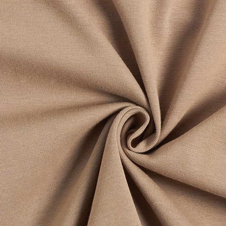 Bündchenstoff Uni – taupe,  image number 1
