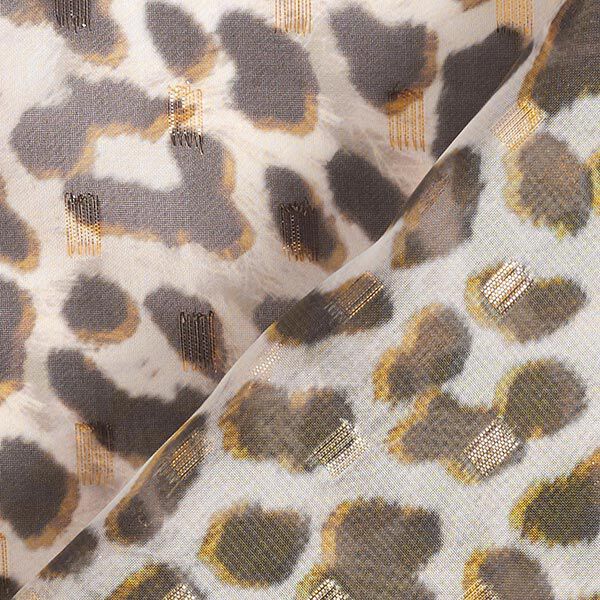 Chiffon Leodruck & Glitzerpunkte – rosé, image number 5