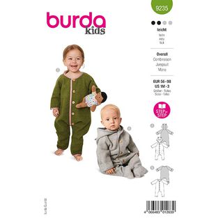 Overall | Burda 9235 | 56-98, 