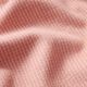 Angerauter Strickjacquard kleines Karo – altrosa/weiss,  thumbnail number 2