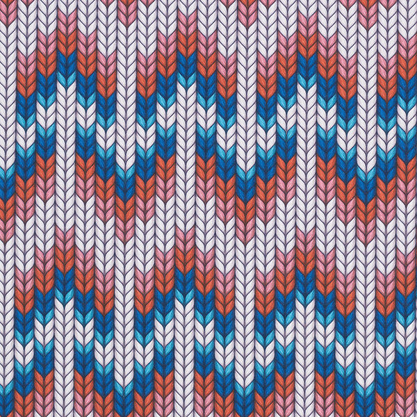 SHIELD PRO Antimikrobieller Jersey Knit – königsblau/rot | Albstoffe,  image number 1