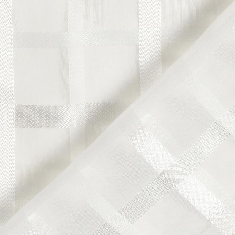 Chiffon Fensterkaro – weiss,  image number 4