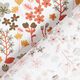Baumwollstoff Cretonne filigrane Blumen – orange/weiss,  thumbnail number 4