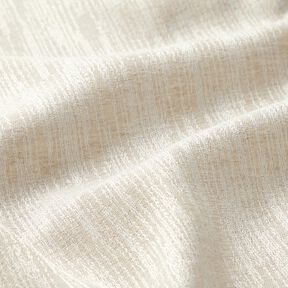 Dekostoff Jacquard abstraktes Gewebe recycelt – natur, 