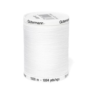 Allesnäher (800) | 1000 m | Gütermann - weiss, 
