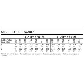 Shirt | Burda 6838 | 36-46,  Shirt | Burda 6838 | 36-46,