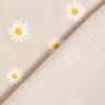 Waffeljersey Margeriten – natur,  thumbnail number 4