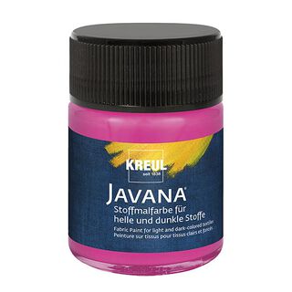 Javana Stoffmalfarbe für helle und dunkle Stoffe [50ml] | Kreul – purpur, 