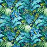 Halb-Panama Dekostoff Polinesia – blau/grün,  thumbnail number 1