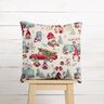 Dekostoff Gobelin weihnachtliche Wichtel – hellbeige/rot,  thumbnail number 9