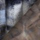 Kunstfell Rippenstruktur Batik – hellgrau/blau,  thumbnail number 4