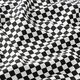 Baumwolljersey Schachbrett [9 mm] – schwarz/weiss,  thumbnail number 2