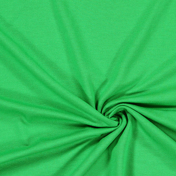 Viskose Jersey Medium – grasgrün | Reststück 50cm