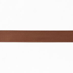 Satinband [15 mm] – mittelbraun, 
