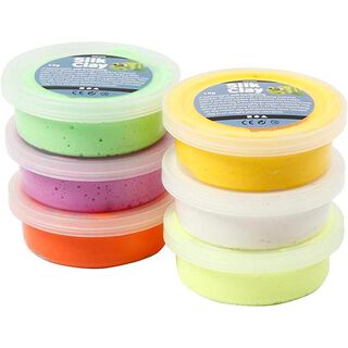 Silk Clay® [6x14 g] Knetmasse, Frühlingsfarben, 