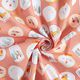 Baumwollstoff Cretonne Schneekugeln – pfirsichorange,  thumbnail number 4