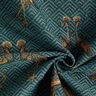 Jacquard Gobelin Pfau – petrol,  thumbnail number 3