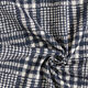 Mantelstoff Doubleface Karo – marineblau/weiss,  thumbnail number 3