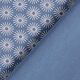 Baumwolljersey Strahlen-Blume – jeansblau,  thumbnail number 4
