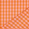 Baumwollpopeline Karo | Poppy Fabrics – rosa/pfirsichorange,  thumbnail number 4