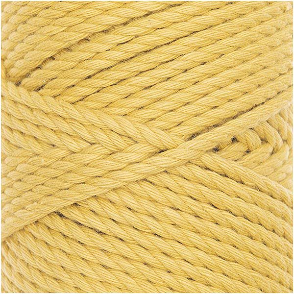 Creative Cotton Cord Skinny Makramee-Garn [3mm] | Rico Design - senf,  image number 2