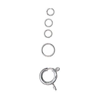 Federring-Set groß [5-teilig], Jewellery Made by Me | Rico Design - silber, 