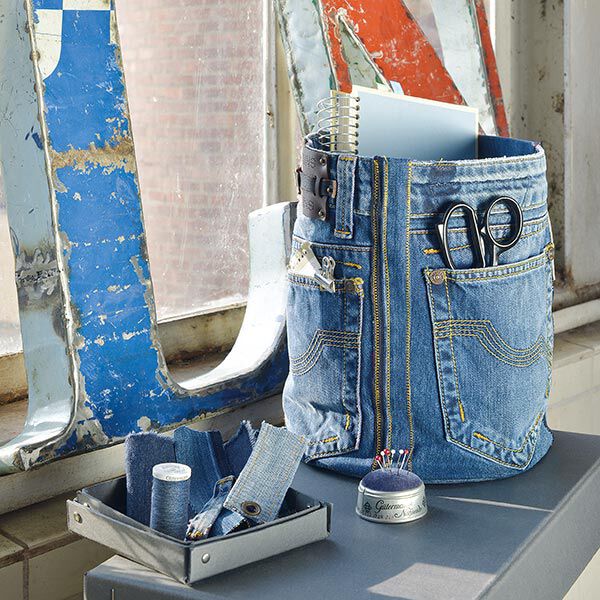 Nähfaden-Set Denim [ 100m | 6 Stück ] | Gütermann creativ – Farbmix,  image number 14