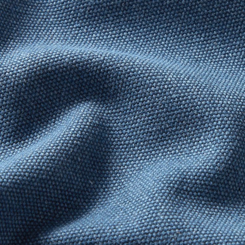 Dekostoff Canvas gewachst – jeansblau, image number 2