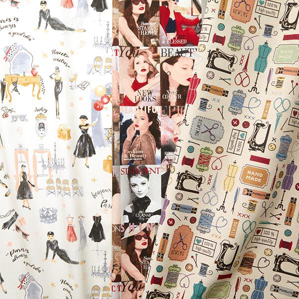 Dekostoff Gobelin Vintage Atelier – hellbeige