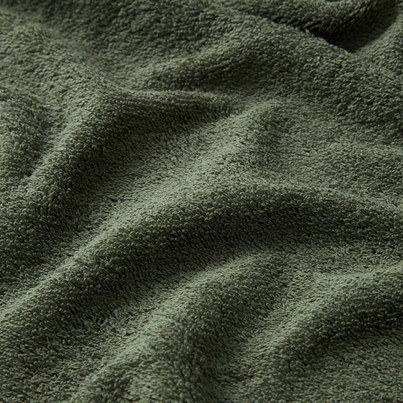 Frotteestoff – dunkeloliv,  image number 3