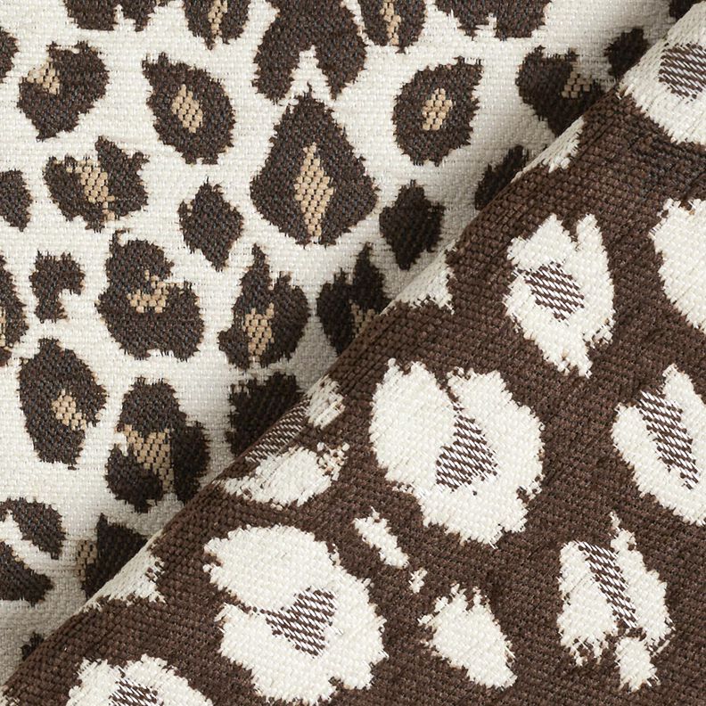 Polsterstoff Jacquard Leo – creme/anemone,  image number 4