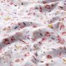 Rippenjersey zarte Wildblumen Digitaldruck – pastellflieder/rotlila,  thumbnail number 2