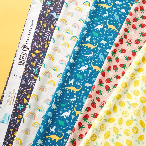 PETIT CITRON SHIELD PRO bunte Regenbögen – weiss, image number 6