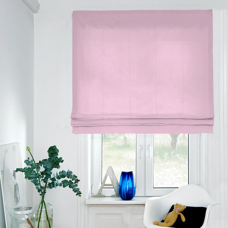 Reinleinen schwer Uni – pastellviolett,  image number 5