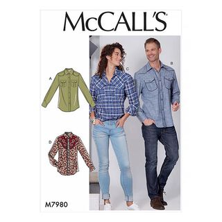 Hemd | McCalls 7980 | 34-42, 