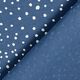 Baumwolljersey unregelmäßige Punkte – jeansblau,  thumbnail number 4