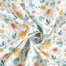 Baumwollsatin Safari Tiere – weiss/hellblau,  thumbnail number 3