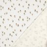 Baumwolljersey süße Blumen Digitaldruck | Poppy Fabrics – elfenbein/karamell,  thumbnail number 4